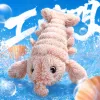 Pink plush shrimp figurine toy, cute and soft, a gift plush doll Specification image